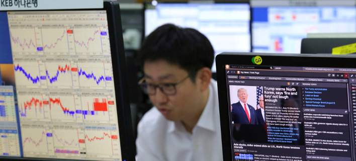 «Αναταράξεις» στις αγορές λόγω Β. Κορέας- Εκκίνηση με απώλειες για τα ευρωπαϊκά χρηματιστήρια